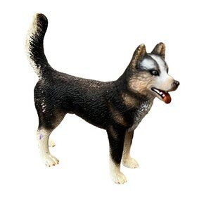 Schleich Husky Male Dog Figure Retired Collectible 2007 Rare